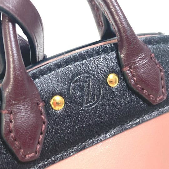 LOUIS VUITTON key ring MP1787 leather pink City steamer