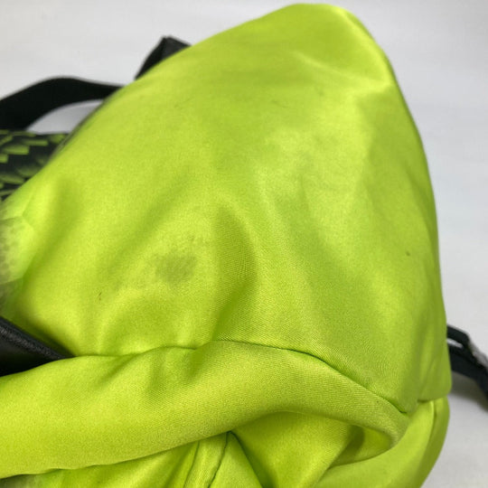 GIVENCHY Backpack Nylon yellow logo Backpack mens Used Authentic
