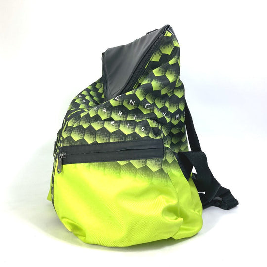 GIVENCHY Backpack Nylon yellow logo Backpack mens Used Authentic