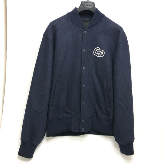 Dior Jacket 213J431A0738 Wool, Cotton Navy atelier street style mens L Used Authentic
