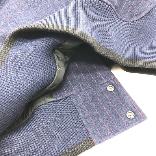 Dior Jacket 213J431A0738 Wool, Cotton Navy atelier street style mens L Used Authentic