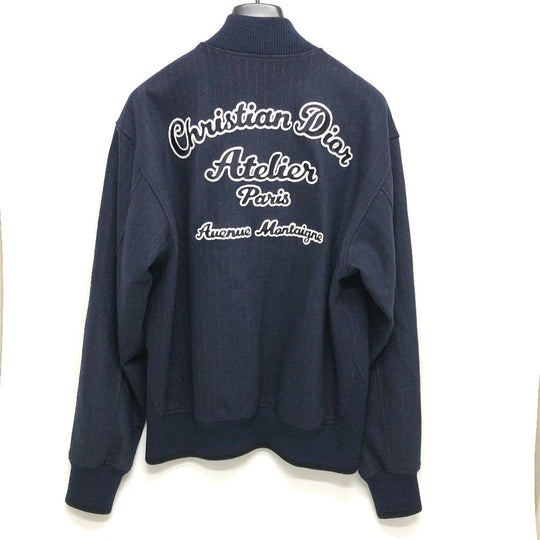 Dior Jacket 213J431A0738 Wool, Cotton Navy atelier street style mens L Used Authentic
