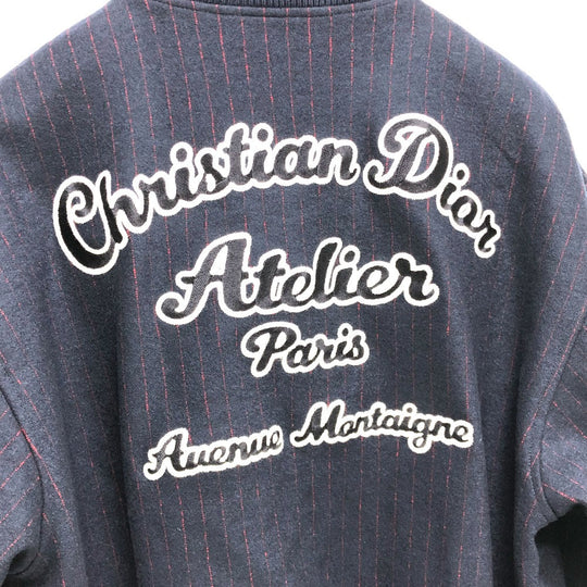 Dior Jacket 213J431A0738 Wool, Cotton Navy atelier street style mens L Used Authentic