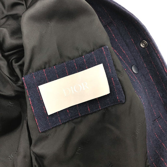 Dior Jacket 213J431A0738 Wool, Cotton Navy atelier street style mens L Used Authentic