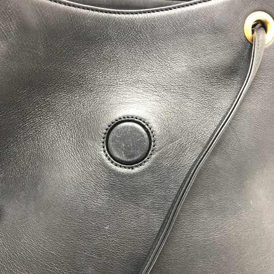 GUCCI Backpack 432266 leather black Studs Animalie Women Used Authentic