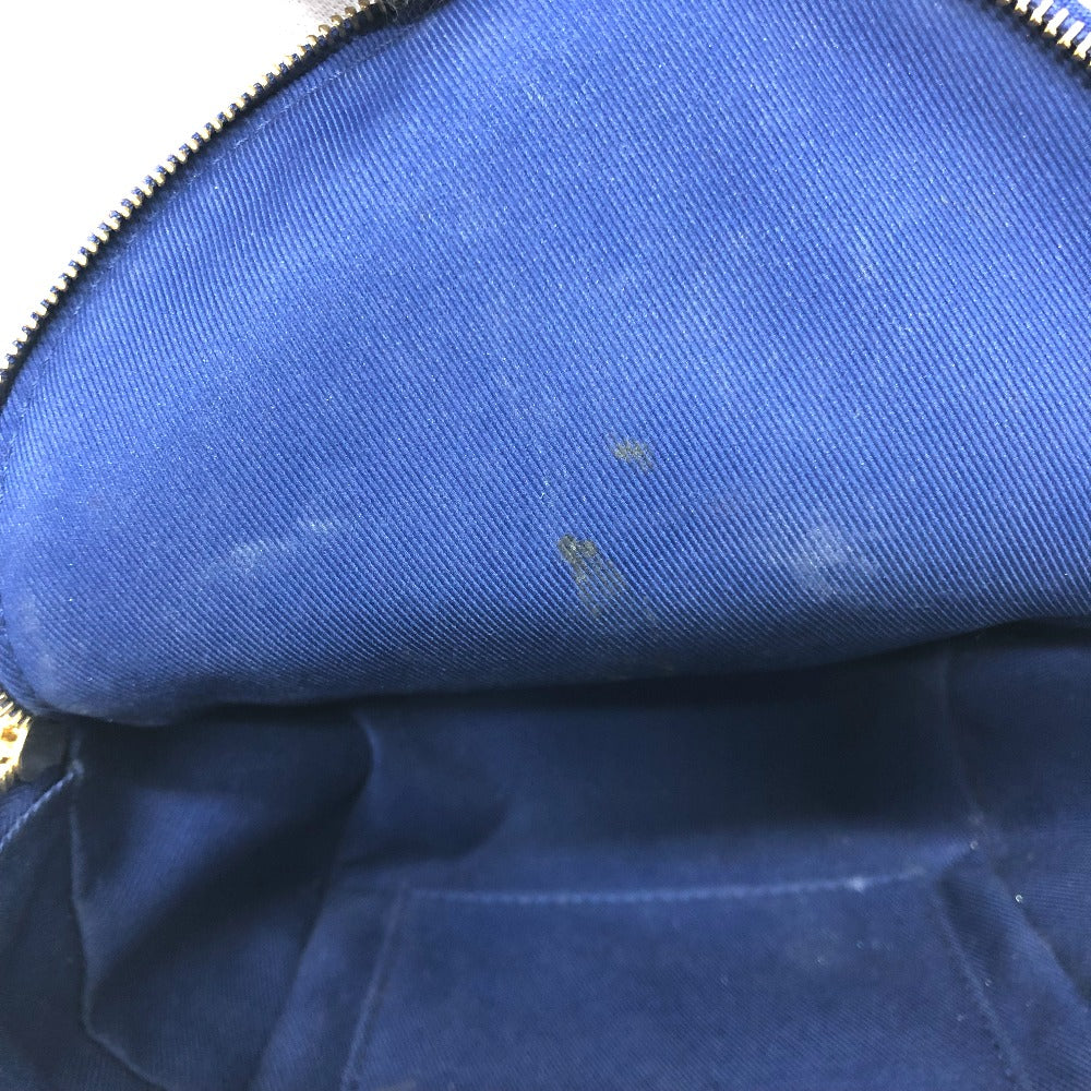 LOUIS VUITTON Backpack M46207 Jacquard , Monogram Jacquard blue Monogram jacquard Palm Springs Mini Women Used Authentic