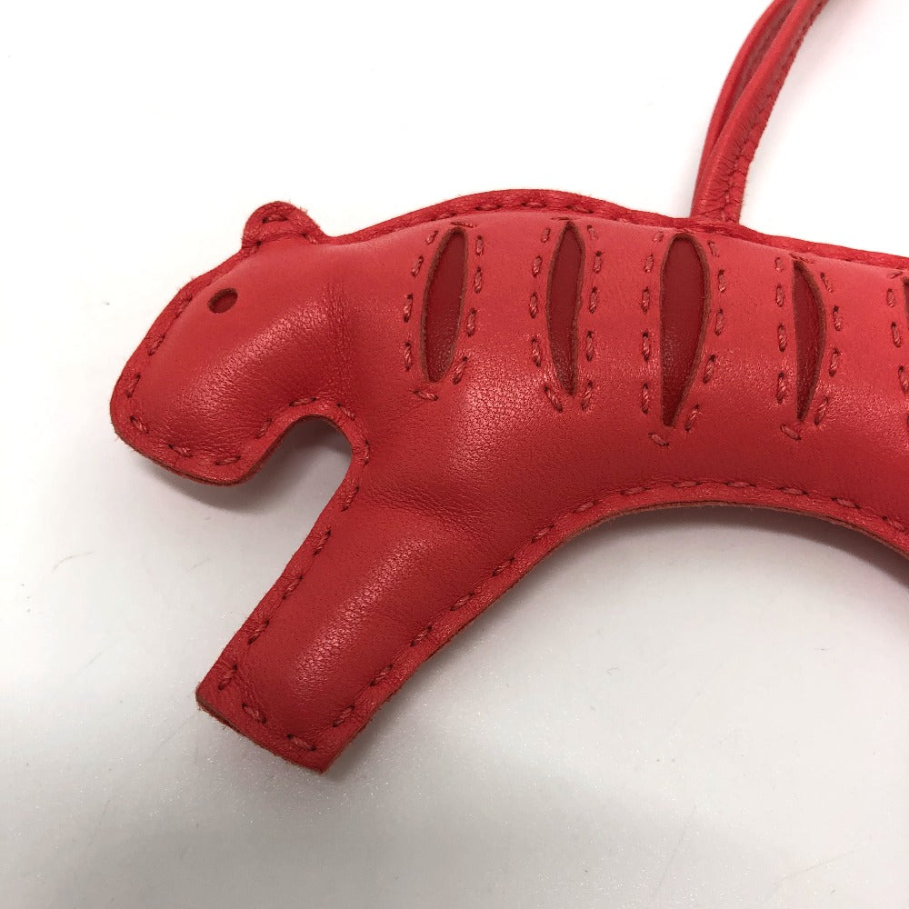 HERMES charm Anyo Miro Red Tiger Lulu charm Women Used Authentic