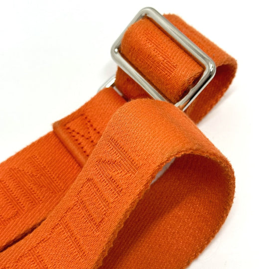 LOUIS VUITTON Shoulder Bag M81004 leather Orange LV Aerogram Keepall XS mens Used Authentic