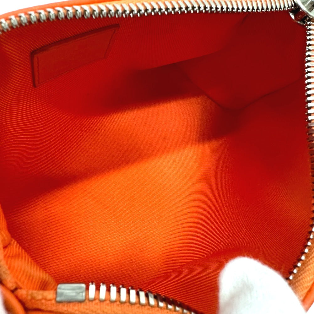 LOUIS VUITTON Shoulder Bag M81004 leather Orange LV Aerogram Keepall XS mens Used Authentic