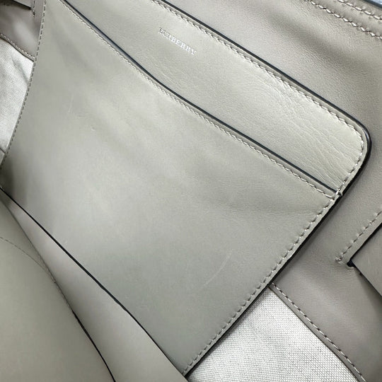 BURBERRY Handbag 4076673 Canvas / leather beige Belt bag medium Women Used Authentic