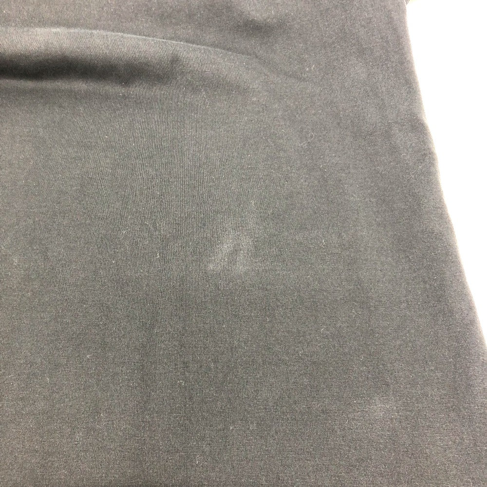 HERMES one piece cotton black Embroidery pocket dress dress Women 42 Used Authentic