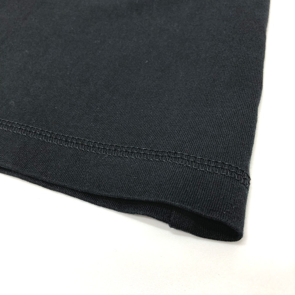 HERMES one piece cotton black Embroidery pocket dress dress Women 42 Used Authentic