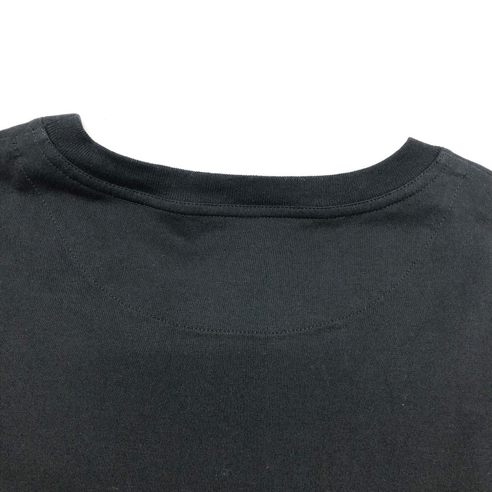 HERMES one piece cotton black Embroidery pocket dress dress Women 42 Used Authentic