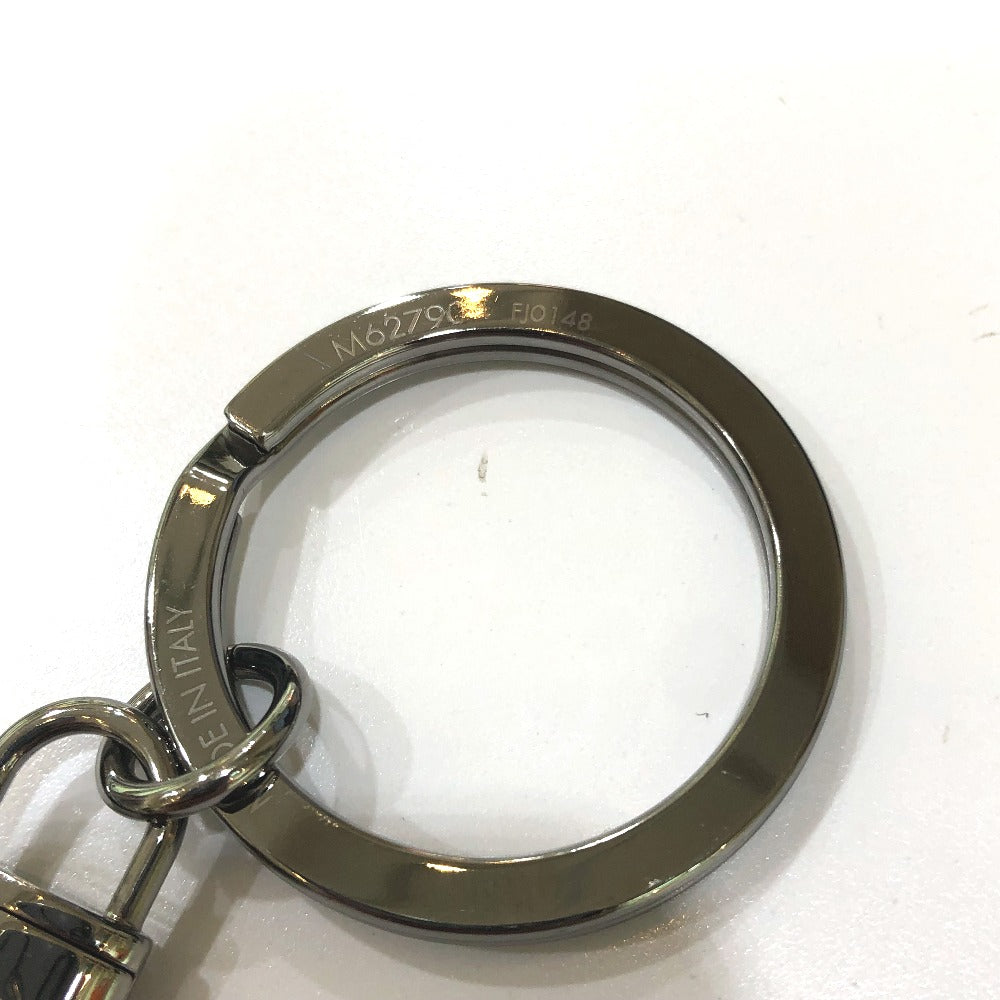 LOUIS VUITTON Key ring M62790 metal Silver LV/Cadena Keyring Chenne LV Tab mens Used Authentic