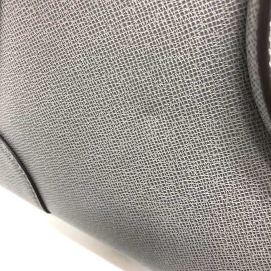 LOUIS VUITTON Business bag M30856 Taiga Leather gray Taiga Slim briefcase