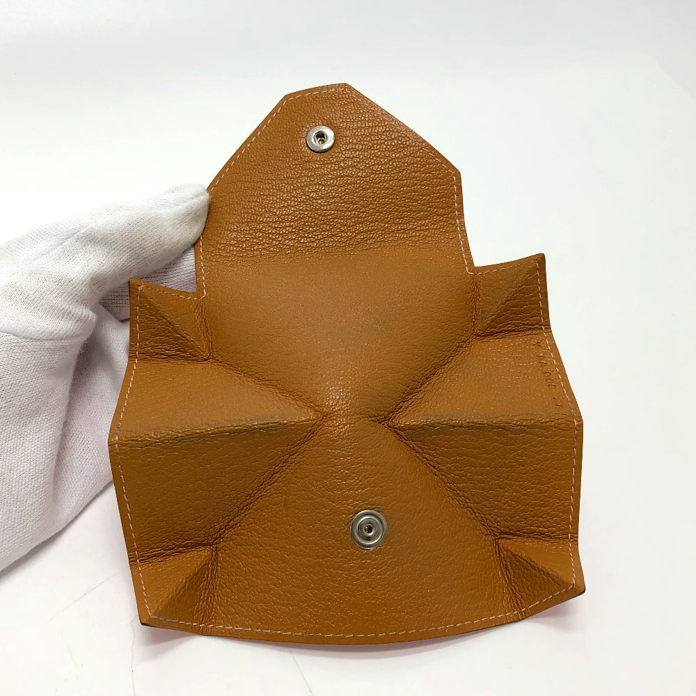 HERMES Coin case Shave pink Revan Cattle Women Used Authentic