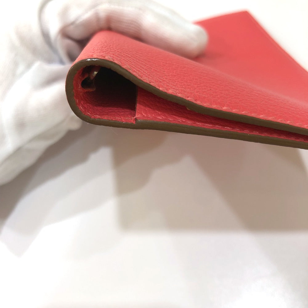 HERMES Notebook cover Shave pink Writing instruments Agenda Vision 2 Women Used Authentic