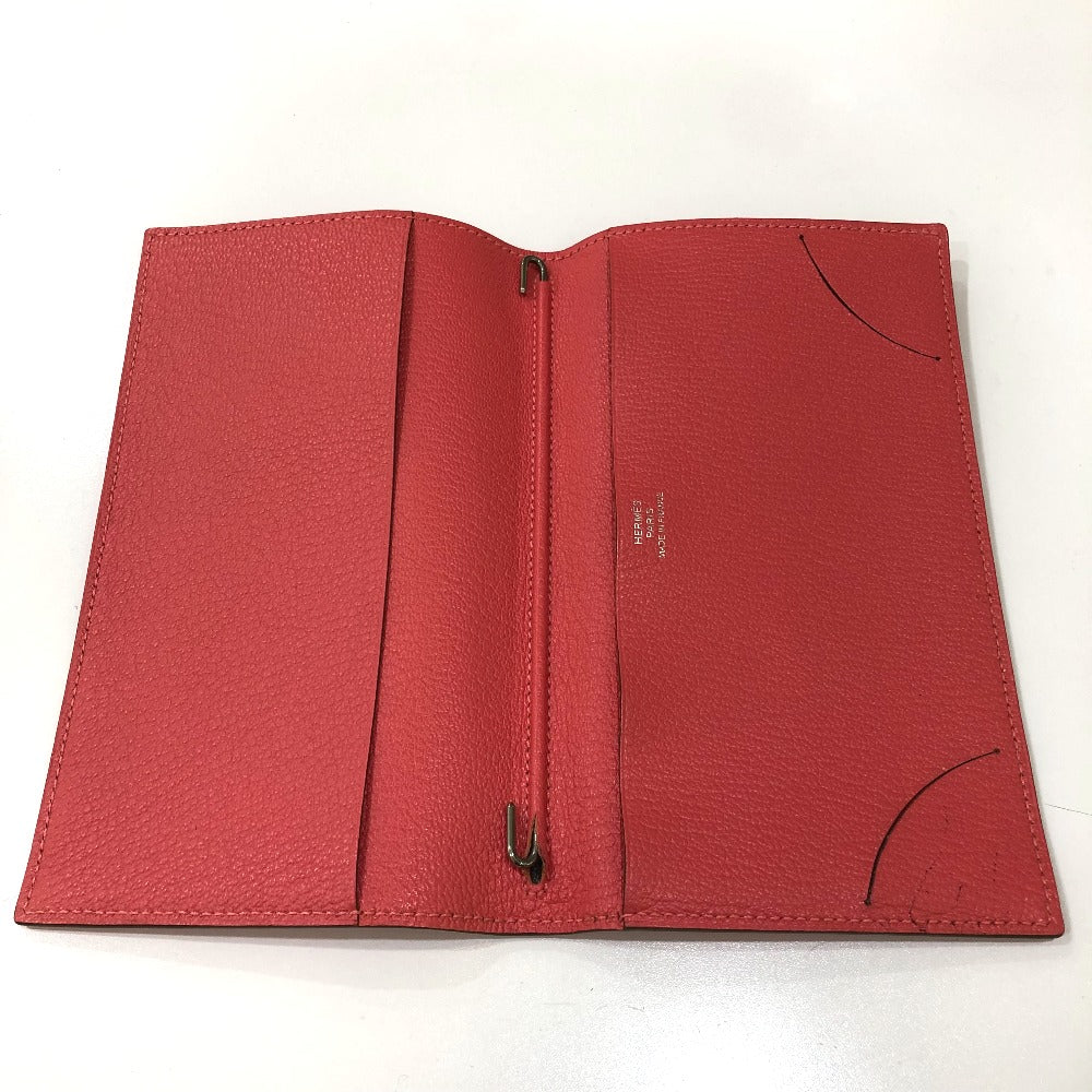 HERMES Notebook cover Shave pink Writing instruments Agenda Vision 2 Women Used Authentic