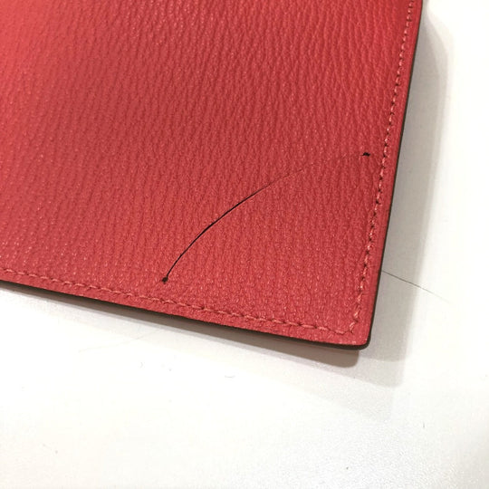 HERMES Notebook cover Shave pink Writing instruments Agenda Vision 2 Women Used Authentic