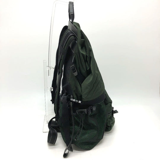 BOTTEGAVENETA Backpack 571596 Nylon / canvas khaki mens Used Authentic