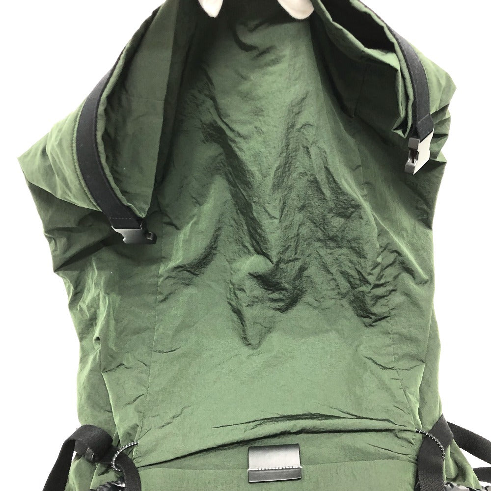 BOTTEGAVENETA Backpack 571596 Nylon / canvas khaki mens Used Authentic