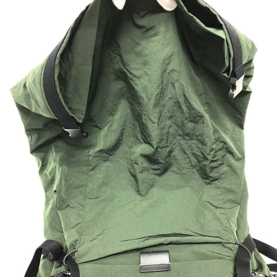 BOTTEGAVENETA Backpack 571596 Nylon / canvas khaki mens Used Authentic
