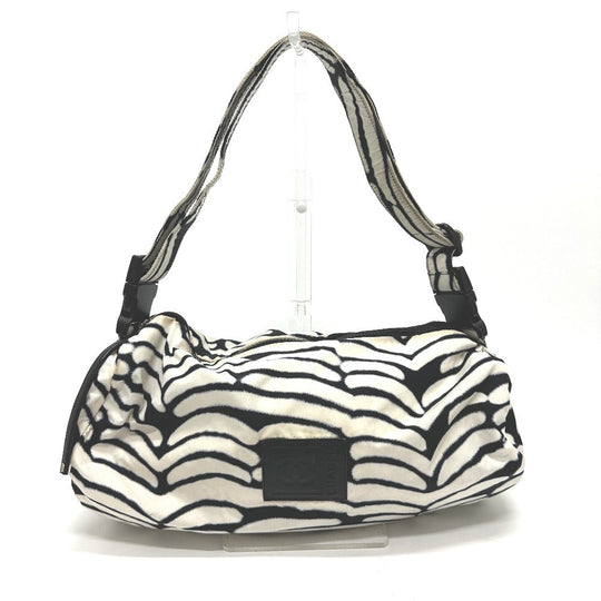 CHANEL Shoulder Bag Nylon white Sports CC COCO Mark Women Used Authentic