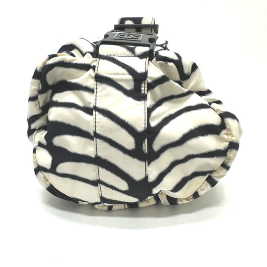 CHANEL Shoulder Bag Nylon white Sports CC COCO Mark Women Used Authentic