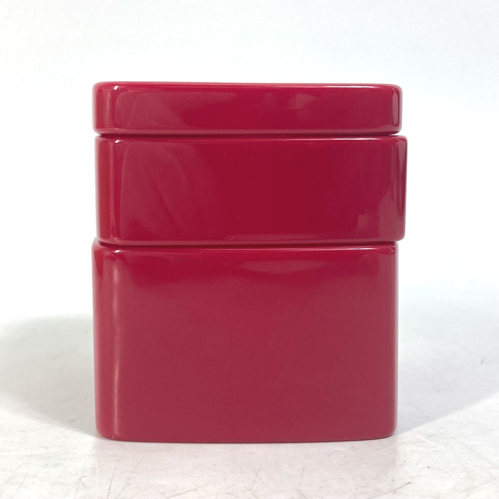 LOUIS VUITTON Bangle Model number unknown plastic Red Accessories Square LV logo Women Used Authentic