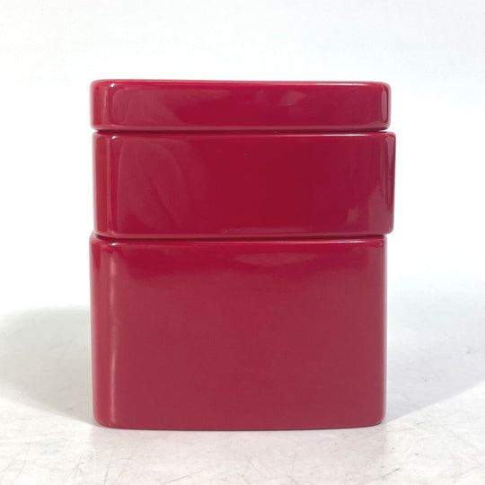 LOUIS VUITTON Bangle Model number unknown plastic Red Accessories Square LV logo Women Used Authentic