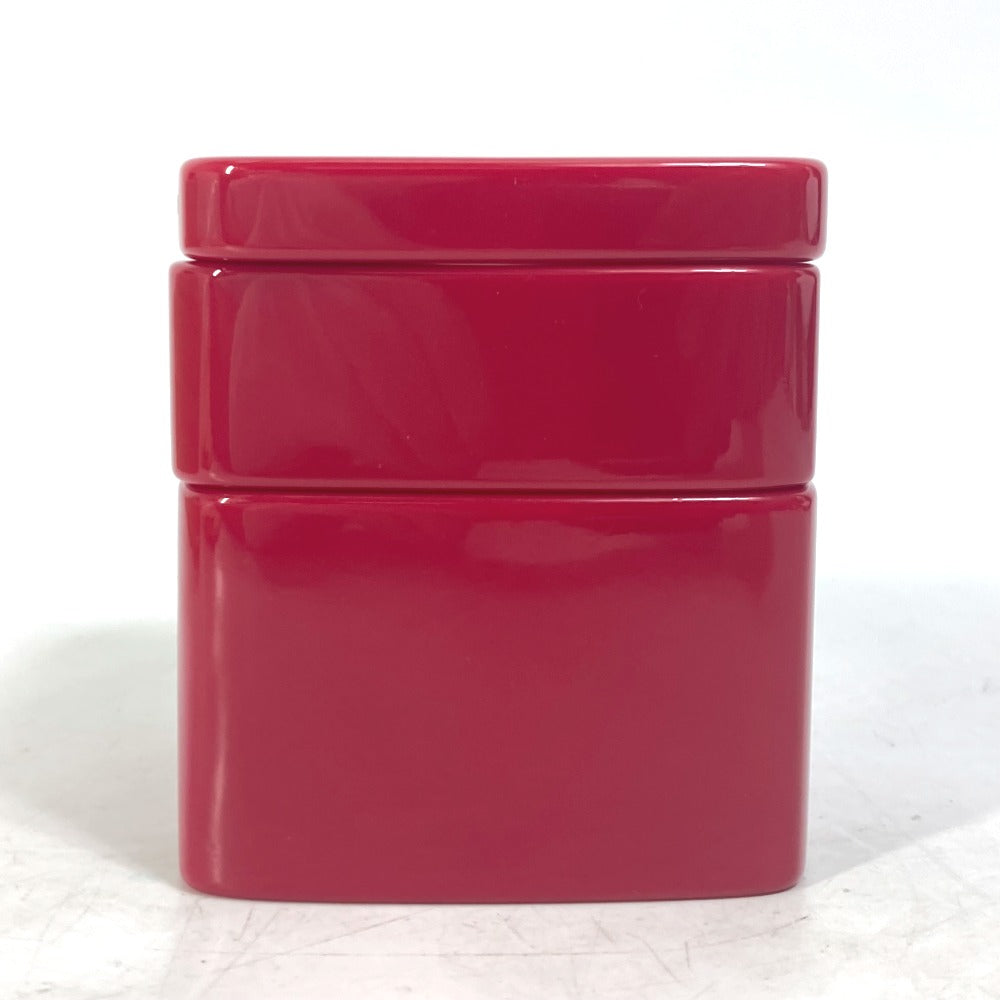 LOUIS VUITTON Bangle Model number unknown plastic Red Accessories Square LV logo Women Used Authentic