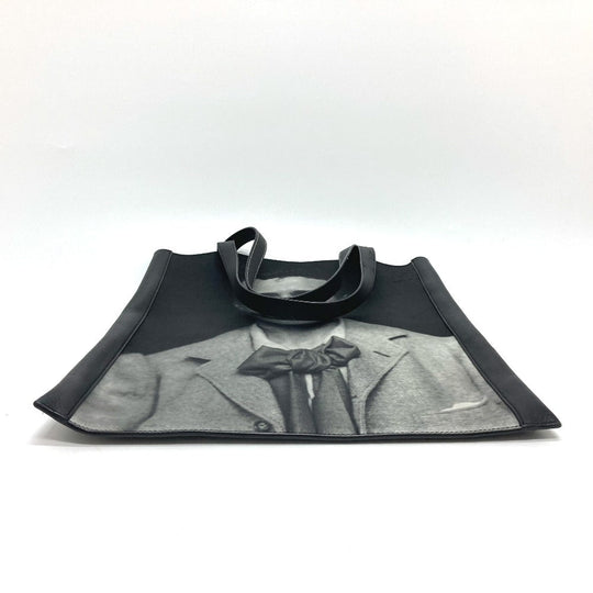LOEWE Tote Bag leather black Mackintosh Mackintosh collaboration Women Used Authentic