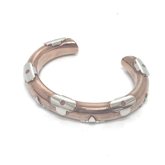 LOUIS VUITTON Bangle M64407 metal gold Monogram Jonck Daily Women TGS Used Authentic