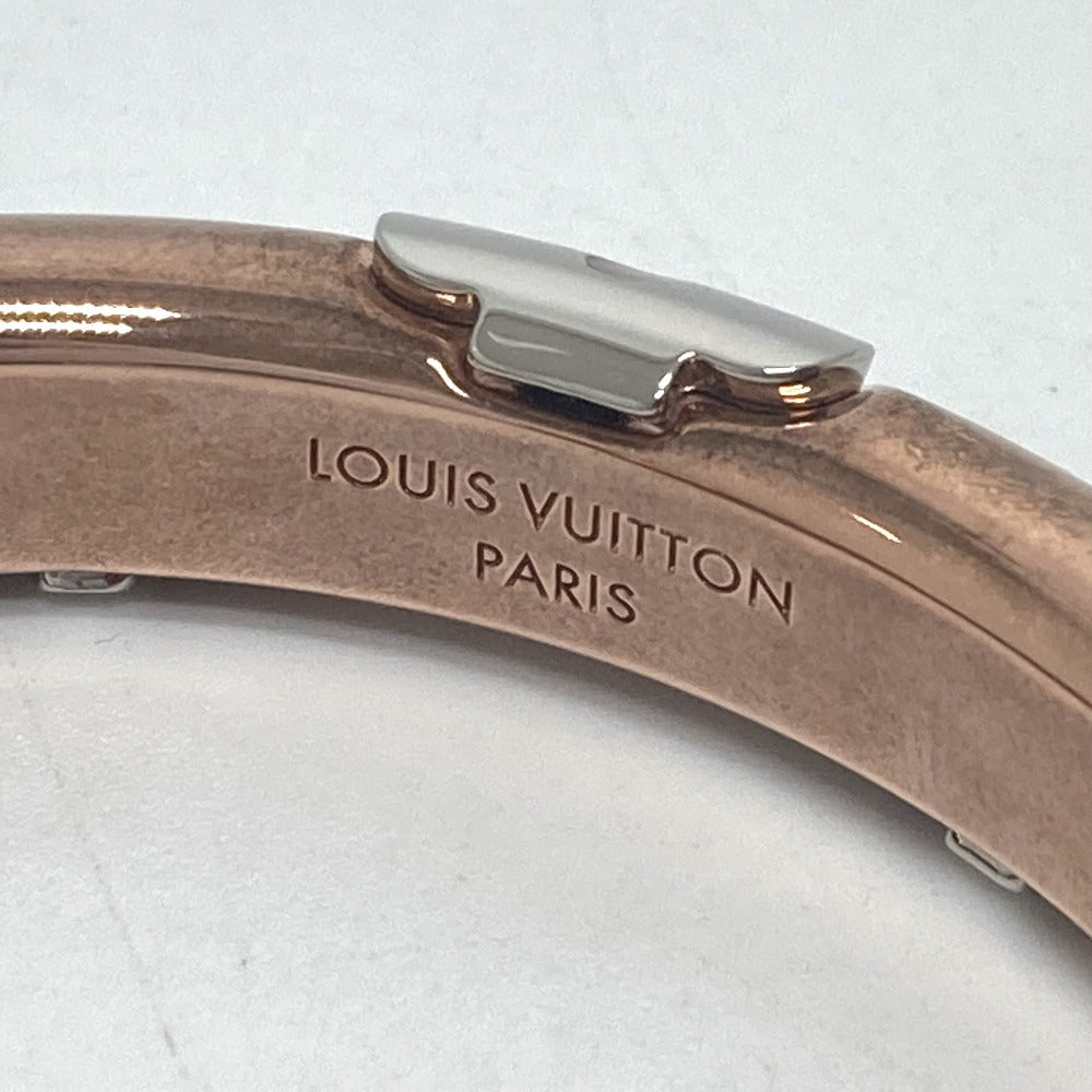LOUIS VUITTON Bangle M64407 metal gold Monogram Jonck Daily Women TGS Used Authentic