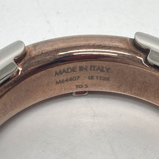 LOUIS VUITTON Bangle M64407 metal gold Monogram Jonck Daily Women TGS Used Authentic