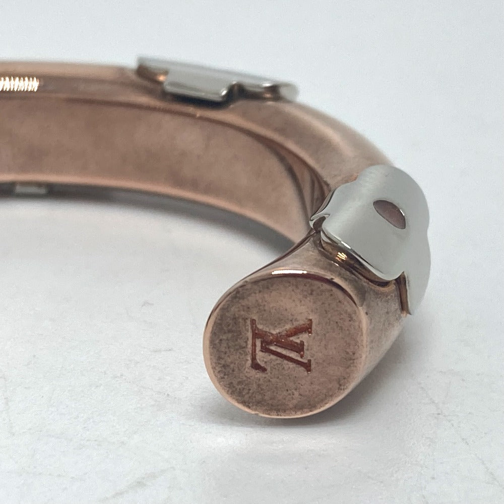 LOUIS VUITTON Bangle M64407 metal gold Monogram Jonck Daily Women TGS Used Authentic