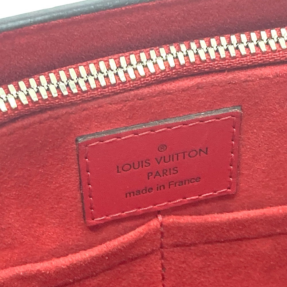 LOUIS VUITTON Tote Bag M42889 leather Red Monogram Very Tote MM Women Used Authentic