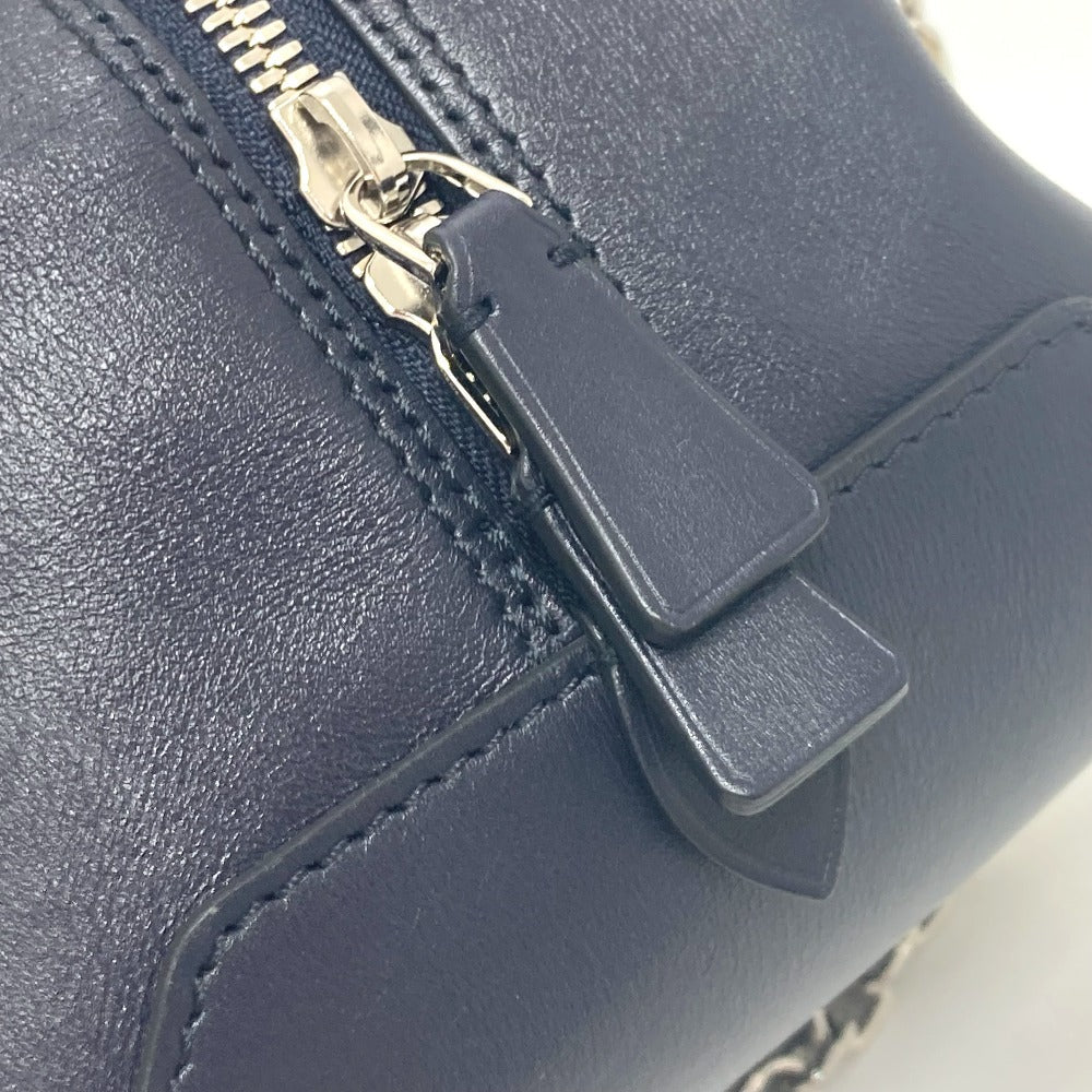 LOUIS VUITTON Handbag M52350 leather Black / beige Trompe l'oeil Women Used Authentic
