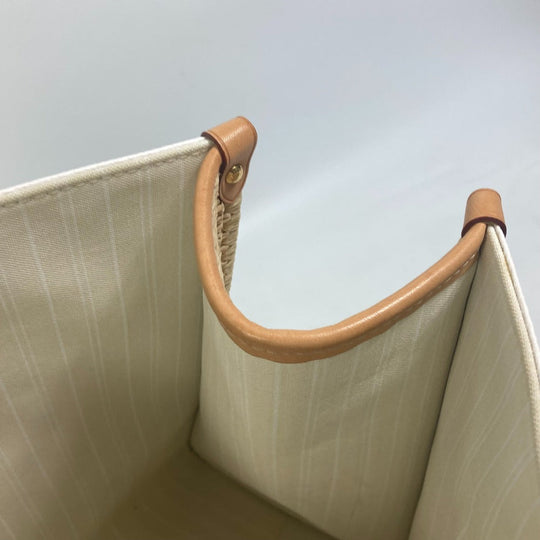 LOUIS VUITTON Tote Bag M57872 Monogram Giant Canvas, Straw blue Monogram Giant ON THE GO GM MYKONOS EXCLUSIVE MYKONOS Women Used Authentic