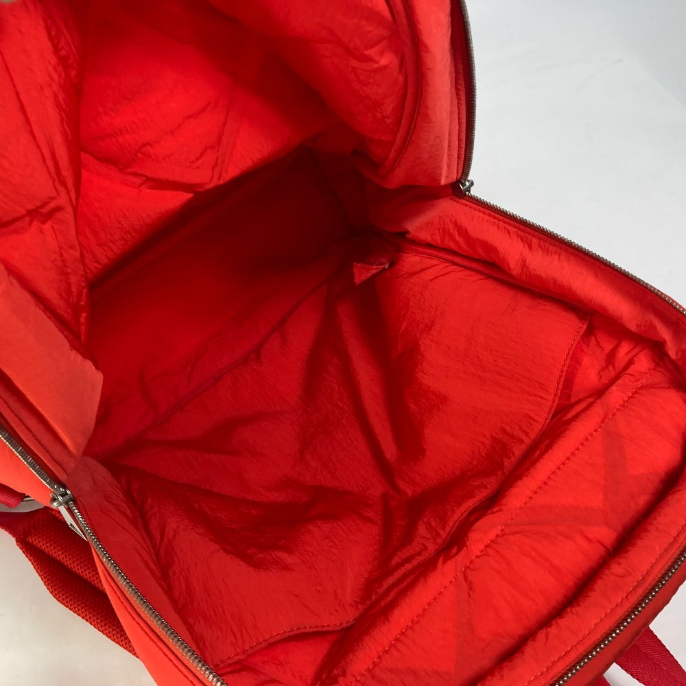 BOTTEGAVENETA Backpack 652188 Nylon Red Backpack mens Used Authentic