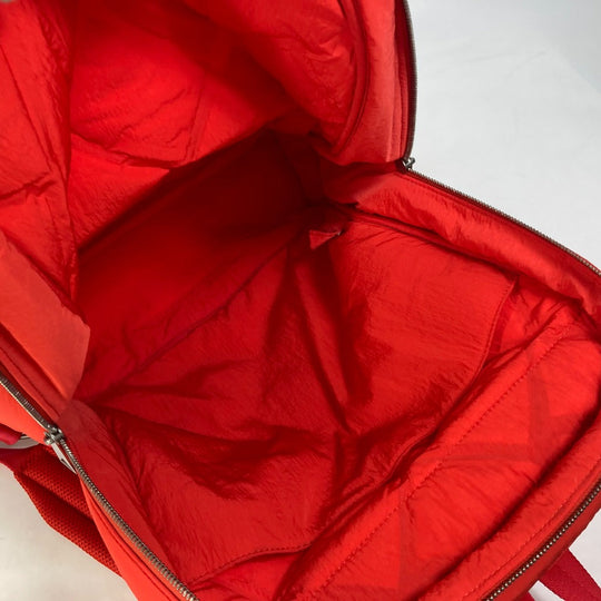 BOTTEGAVENETA Backpack 652188 Nylon Red Backpack mens Used Authentic