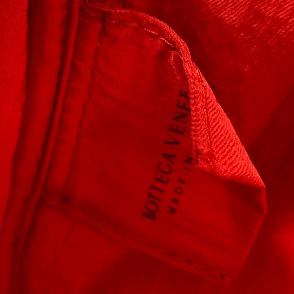 BOTTEGAVENETA Backpack 652188 Nylon Red Backpack mens Used Authentic
