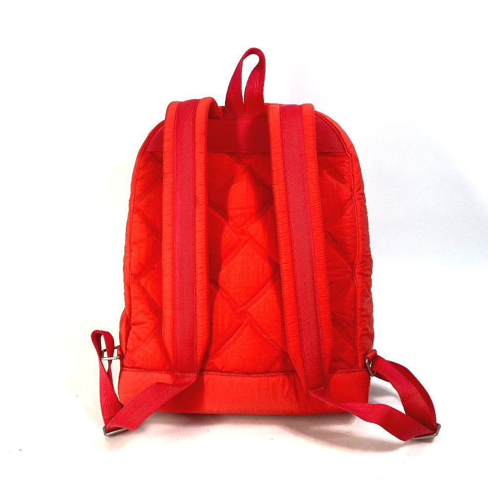 BOTTEGAVENETA Backpack 652188 Nylon Red Backpack mens Used Authentic