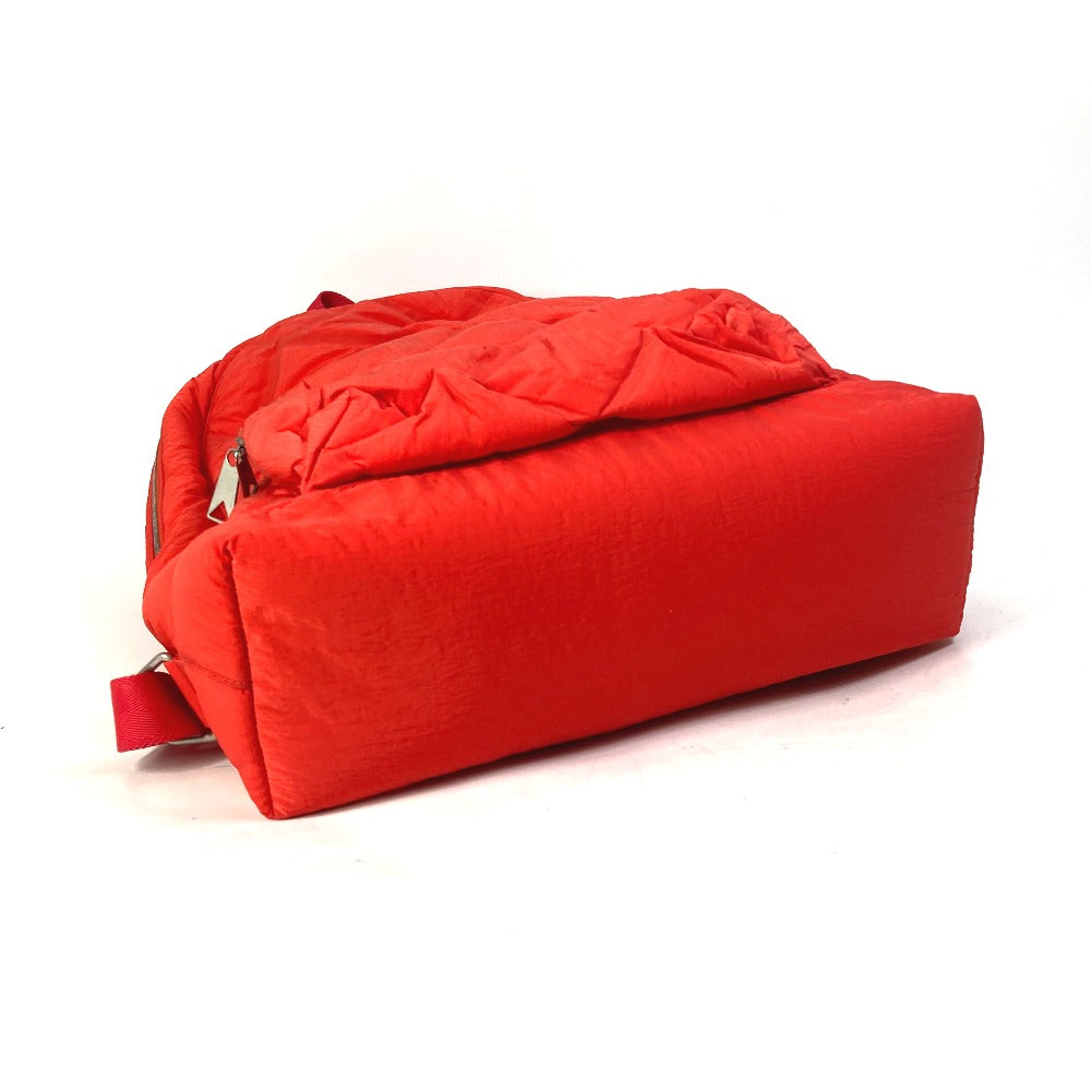 BOTTEGAVENETA Backpack 652188 Nylon Red Backpack mens Used Authentic