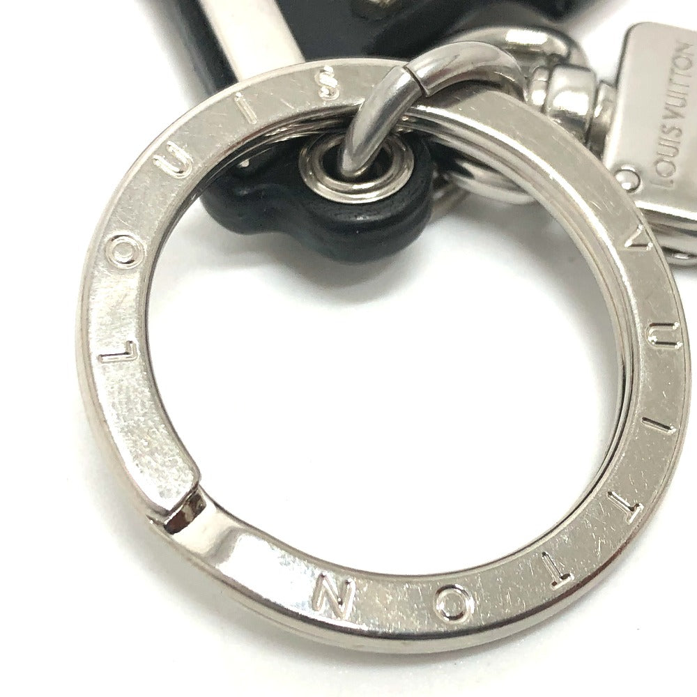 LOUIS VUITTON key ring M00971 metal Silver Porto Cre LV Classic mens Secondhand Authentic