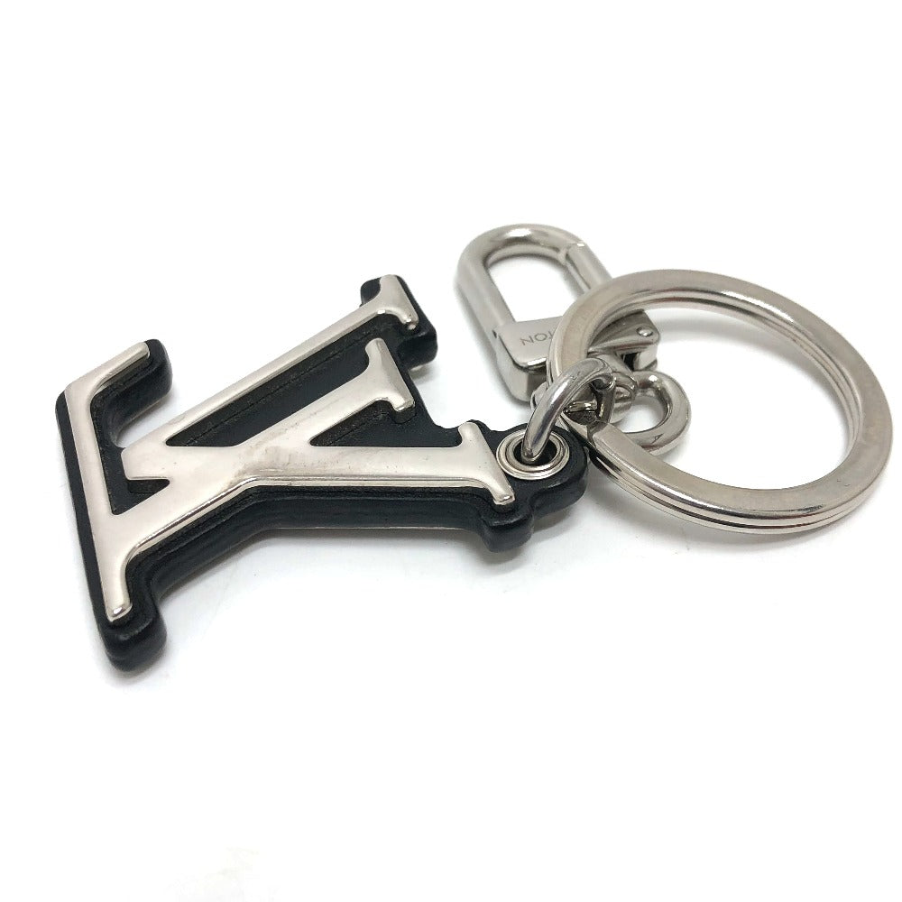 LOUIS VUITTON key ring M00971 metal Silver Porto Cre LV Classic mens Secondhand Authentic
