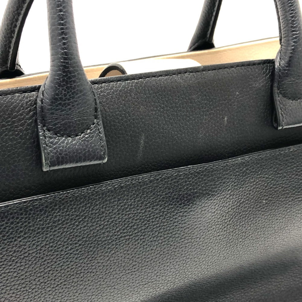 CHANEL Shoulder Bag A69930 leather black CC mark Executive tote Women Used Authentic