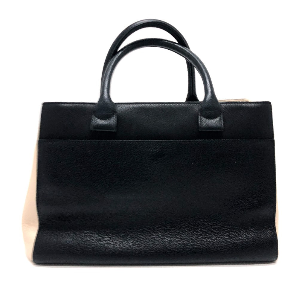 CHANEL Shoulder Bag A69930 leather black CC mark Executive tote Women Used Authentic