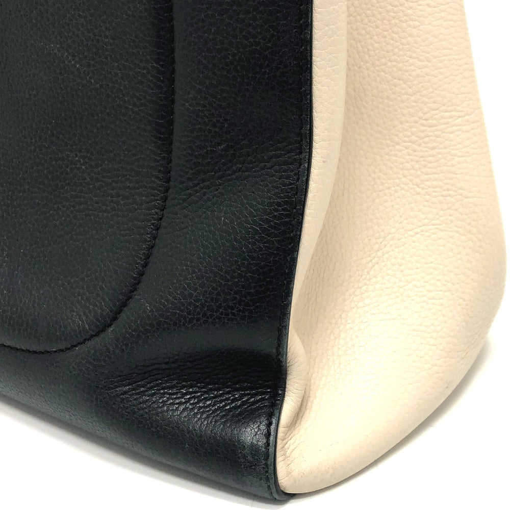 CHANEL Shoulder Bag A69930 leather black CC mark Executive tote Women Used Authentic
