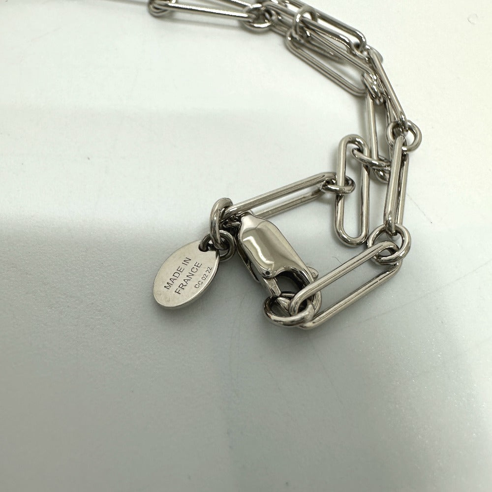HERMES Necklace Swift Silver Heritage Esquetre PM Women Used Authentic
